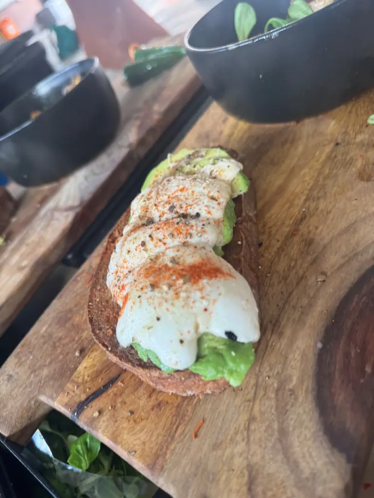 Avocado Mozza Toast